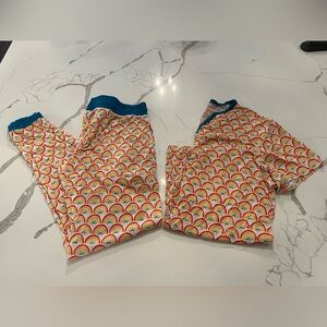 Rainbow Patterned womens Pajamas